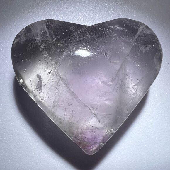 Amethyst Crystal‎ Heart Carving (10) - Picture 6 of 10